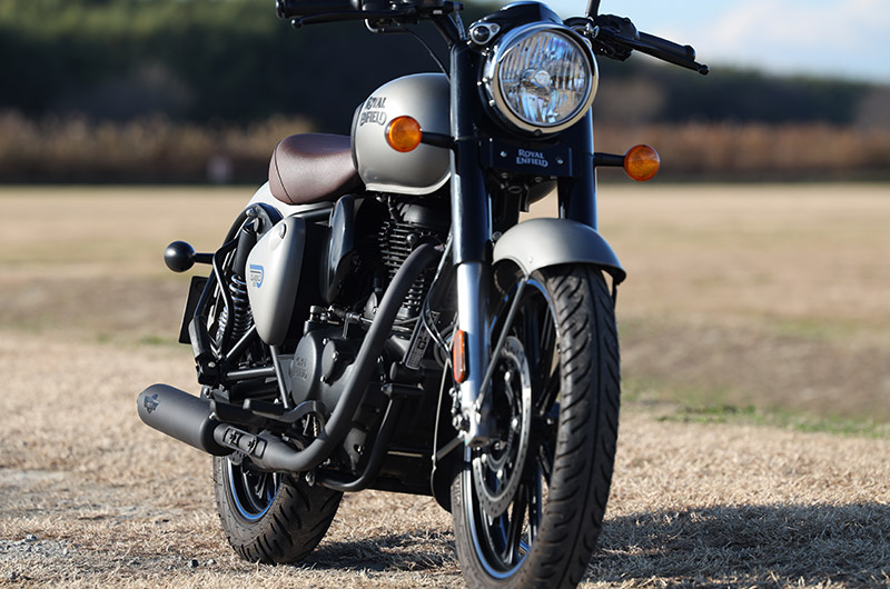 ROYAL ENFIELD '22~CLASSIC350 (ME3ELJ15)  POWERBOXサイレンサー ブラックエディション［政府認証マフラー］
