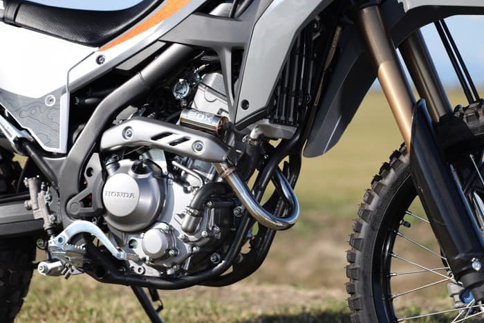 2023~CRF250L (8BK-MD47) POWERBOX パイプ　（RALLY用は別設定） ※只今ご注文が集中しております。お届けにしばらく日数をいただく場合がございます。