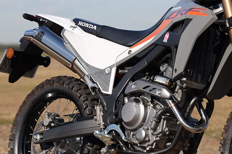 2023~CRF250L (8BK-MD47) POWERBOX サイレンサー［政府認証マフラー］　※只今ご注文が集中しております。お届けにしばらく日数をいただく場合がございます。