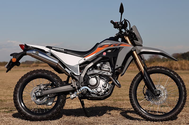 2023~CRF250L (8BK-MD47) POWERBOX サイレンサー［政府認証マフラー］　※只今ご注文が集中しております。お届けにしばらく日数をいただく場合がございます。