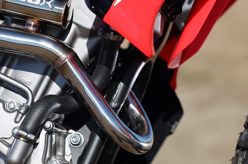 2023~CRF250RALLY (8BK-MD47) POWERBOXパイプ　（L型用は別設定）※只今ご注文が集中しております。お届けにしばらく日数をいただく場合がございます。