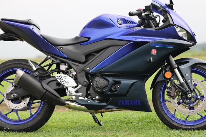 2022~YZF-R25｜POWERBOX パイプ(8BK-RG74J) ＊2022~MT-25(8BK-RG74J)に