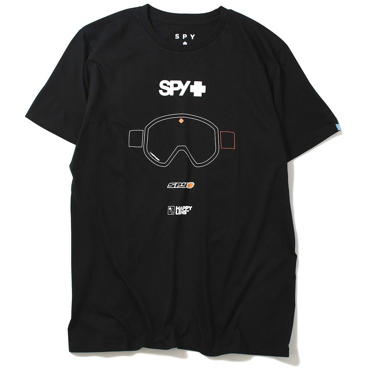 SPY SUNGLASSES スパイ サングラス SPY-TEE-19003 SPY+ GOGGLE TEE ゴーグル Tシャツ BLACK 【日本限定展開】