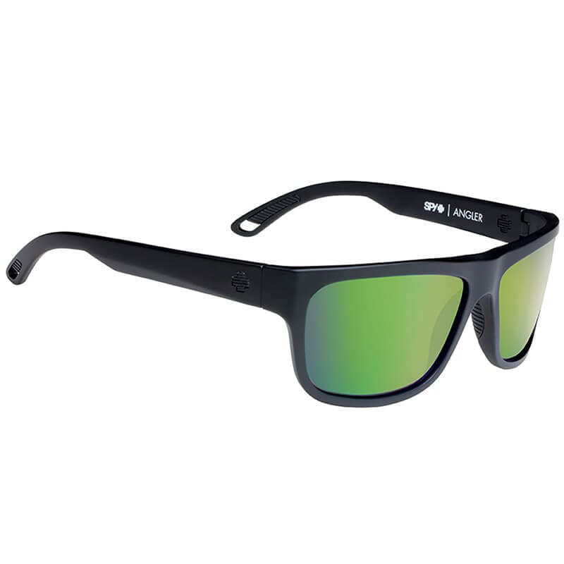 <30%OFF!!> SPY SUNGLASSES スパイ サングラス ANGLER アングラー MATTE BLACK - HAPPY BRONZE POLAR w/ GREEN SPECTRA 673237374861