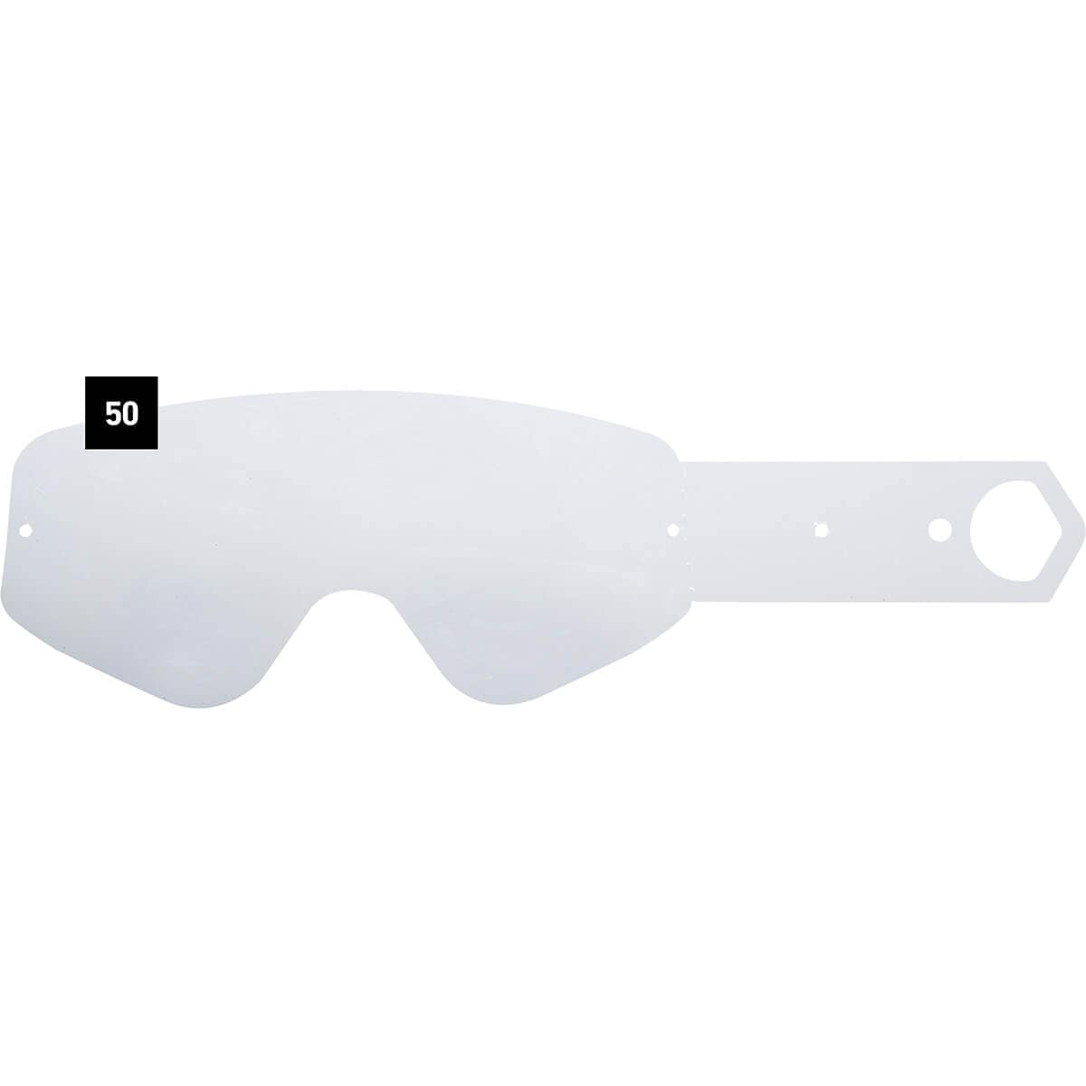 SPY スパイ MX GOGGLES モトクロスゴーグル KLUTCH/WHIP/TARGA3 TEAR OFFS クラッチ ウィップ ターガ3 ティアオフ 捨てレンズ CLEAR TEAROFF - 50 PACK 052026183021