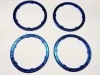 �ӡ��ɥ��å���� �֥롼 4���� BS810T�� Bead lock ring blue For 4 pcs. BS810T