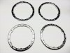 �ӡ��ɥ��å���� ����С� 4���� BS810T�� Bead lock ring silver For 4 pcs. BS810T