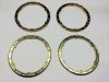 �ӡ��ɥ��å���� ������� 4���� BS810T�� For 4 bead lock ring gold pcs. BS810T