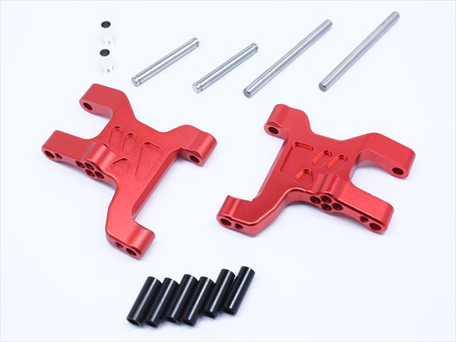 ߥեȥ(ߥCC-01) å Aluminum front suspension arm (for TAMIYA CC-01) arch red