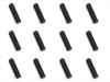 ���ƥ�쥹�ۡ������ӥ� �֥�å���å� 3��10mm 12���� Stainless steel hollow screw 3��10mm 12 pcs. (black plating)