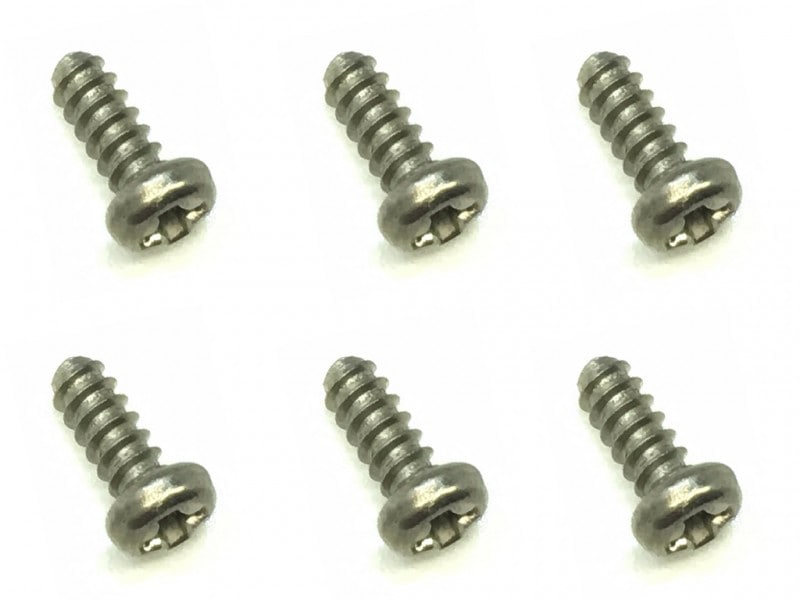 25ʥ٥åԥ󥰥ӥ 6 Ƭ 25 Titanium pan tapping screw (6 pcs.) Small head