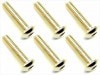 312 ƥ쥹إåܥӥ(6) 24Kɥå 312 Stainless steel hex Pan Head Screw (6 pcs.) 24K gold plating