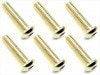 312 ƥ쥹إåܥӥ(6) 24Kɥå 312 Stainless steel hex Pan Head Screw (6 pcs.) 24K gold plating