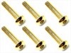 314 ƥ쥹إåܥӥ(6) 24Kɥå 314 Stainless steel hex Pan Head Screw (6 pcs.) 24K gold plating