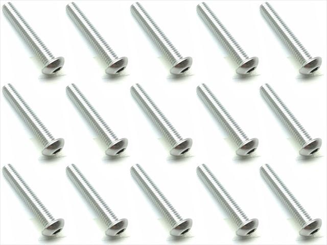 3��18 ���ƥ�쥹�إå����ܥ���ӥ� 15���� 3��18 Stainless steel hex Pan Head Screw (15 pcs.)