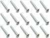 318 ƥ쥹إåܥӥ 15 318 Stainless steel hex Pan Head Screw (15 pcs.)