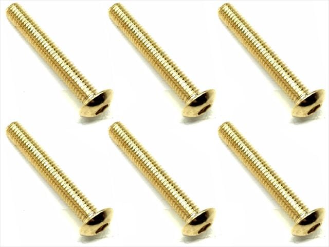320 ƥ쥹إåܥӥ(6) 24Kɥå 320 Stainless steel hex Pan Head Screw (6 pcs.) 24K gold plating