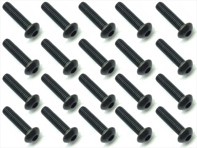 3x12 ��������إå����ܥ���ӥ� 20���� 3x12 Steel hex Pan Head Screw (20 pcs.)