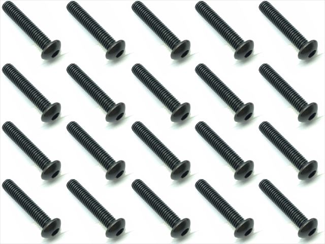3x15 スチールヘックスボタンビス 20本入 3x15 Steel hex Pan Head
