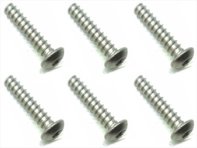 3��14 ������إå����ʥ٥��åԥ󥰥ӥ� 6���� 3��14 Titanium hex button tapping screw (6 pcs.)
