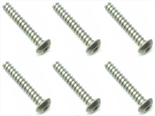 3��18 ������إå����ʥ٥��åԥ󥰥ӥ� 6���� 3��18 Titanium hex button tapping screw (6 pcs.)