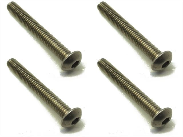 4x30�إå����ܥ���ӥ� 4���� 4x30 Titanium hex Pan Head Screw (4 pcs.)