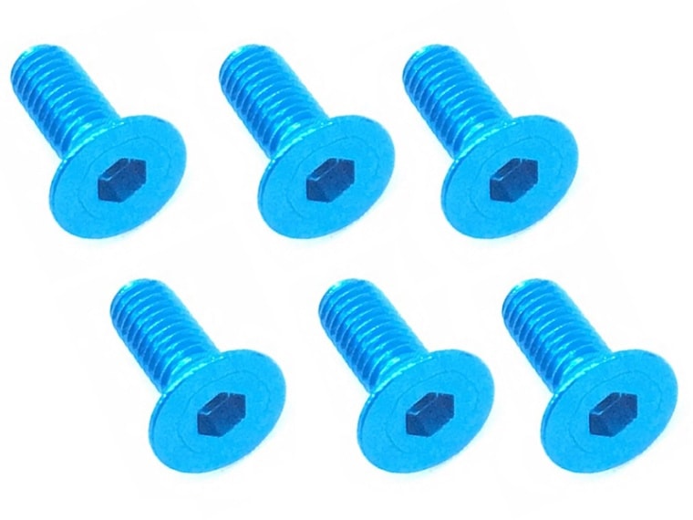 3x8ヘックス皿ビス(ライトブルー/6本入) | すべての商品