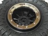 �������ॢ��ߥۥ������� ���ߥ�CR-01�� Chrome Aluminum wheel ring (for TAMIYA CR-01)