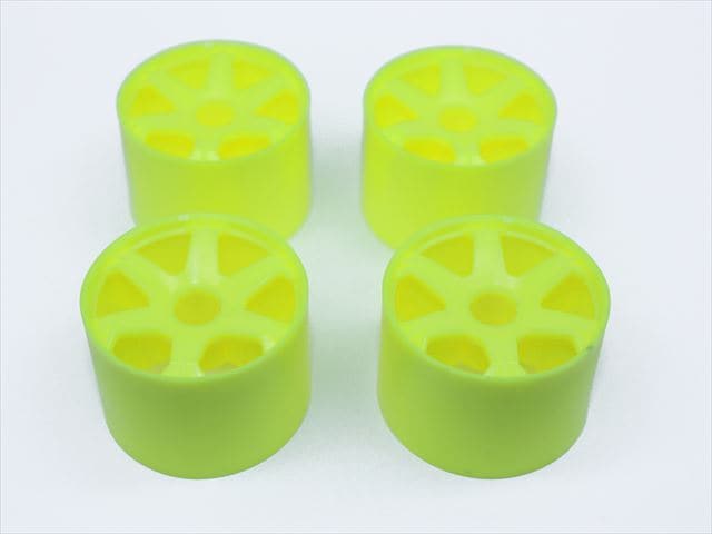 �ե����С��쥹6�ܥե���ȥۥ�����(��������)S-FLEX 4���� Front wheel S-FLEX (yellow) pcs. of 6 Fiberless 4 pcs.