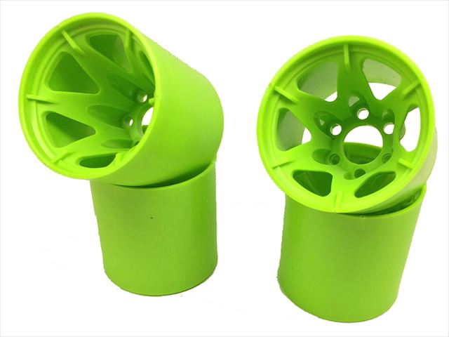 �ե����С��쥹6�ܥ��ۥ�����(���꡼��)S-FLEX 4���� Rear wheel S-FLEX (green) pcs. of 6 Fiberless 4 pcs.