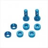 ߥꥢܥǥޥ ߥF103 ֥롼 Aluminum rear body mount (for TAMIYA F103) blue