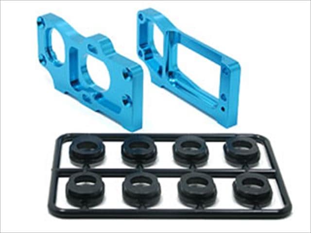 �ֹ�Ĵ�����⡼�����ޥ���� ���ߥ�F103RM�� �֥롼 Height adjustment type motor mount (for TAMIYA F103RM) blue