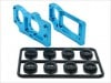ֹĴ⡼ޥ ߥF103RM ֥롼 Height adjustment type motor mount (for TAMIYA F103RM) blue