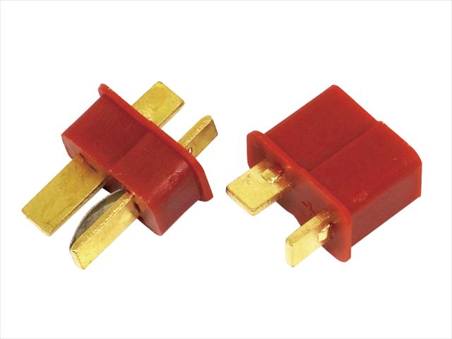 T��2P���ͥ����� 1�ڥ�/�������᥹��1���� T type 2P connector (each 1 pcs. of 1 pair/male/female)