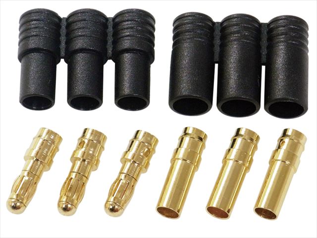 3Ϣ�ϥ�������3.5�衼���ԥ��󥳥ͥ����� �֥饷�쥹�⡼������ 1�ڥ� Connector (for Brushless motor)3.5 European 1 pair with three ream housing