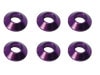 �����M3�ơ��ѡ���å��㡼 �ѡ��ץ� 6pcs Aluminum M3 taper Collars (purple)
