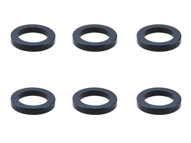 M4����ߥ��顼 ��6��4��1.0t (�֥�å�)6������ Aluminum Collar 6 ��6��4��1.0t (black)