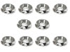 M3 CAPӥѥߥå㡼(С) 10pcs Aluminum M3 dish washer for cap screw(silver) 10 pcs.