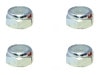 ʥʥå M3 ʥС) 4pcs Nylon nut of Aluminum thin type 3mm silver 4 pcs.
