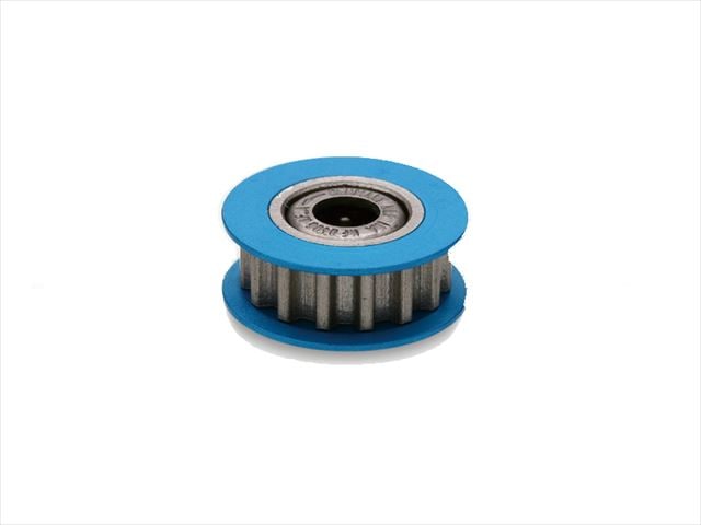����ߥ��󥿡���󥦥����ס��꡼16T ���� �֥롼 Aluminum Center 1way pulley 16T (general purpose) blue