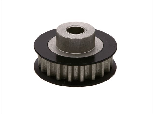 ����ߥ��󥿡��ס��꡼19T ���� �֥�å� Aluminum Center pulley 19T (general purpose) black