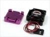 ���ȥ��󥰥ե���25��ESC�ѥҡ��ȥ��󥯥��å� �ѡ��ץ� Heat sink set for strong fan 25&ESC (purple)