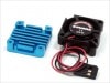 ���ȥ��󥰥ե���25��ESC�ѥҡ��ȥ��󥯥��å� ���ߥ�֥롼 Heat sink set for strong fan 25&ESC (TAMIYA Blue)