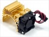 ���ȥ��󥰥ե���30���⡼�����ҡ��ȥ��󥯥��å� ������� Strong fan 30& motor heat sink set (gold)