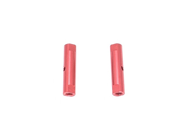 ����ߥݥ��ȥ��å�21L(��å�) 2������	Aluminum post  21L (red)  2 pcs.