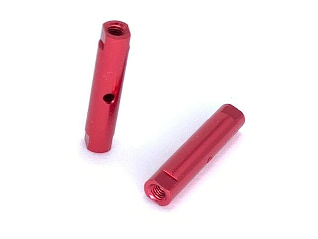 ����ߥݥ��ȥ��å�25L(��å�)  2������	Aluminum post  25L (red)  2 pcs.