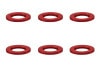 M3ߥ顼 5.530.5t (å)6 Aluminum M3 washer 0.5t (red)