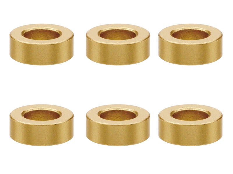 M3����ߥ��顼 ��5.5��3��2.0t (�������)6���� Aluminum M3 Collar 2.0t (gold)6 pcs.