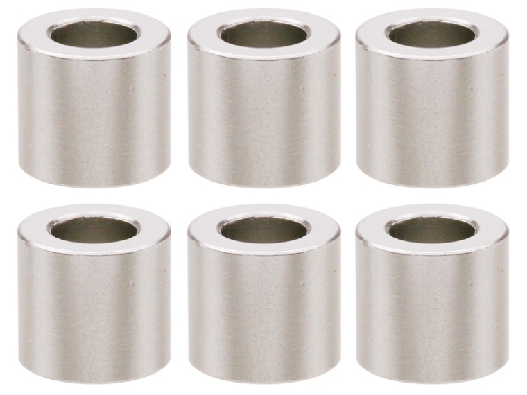 M3����ߥ��顼 ��5.5��3��5.0t (����С�)6���� Aluminum M3 Collar 5.0t (silver)6 pcs.