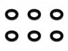 M3ߥ顼 5.530.75t (֥å)6 Aluminum M3 Collar 0.75t (black)6 pcs.